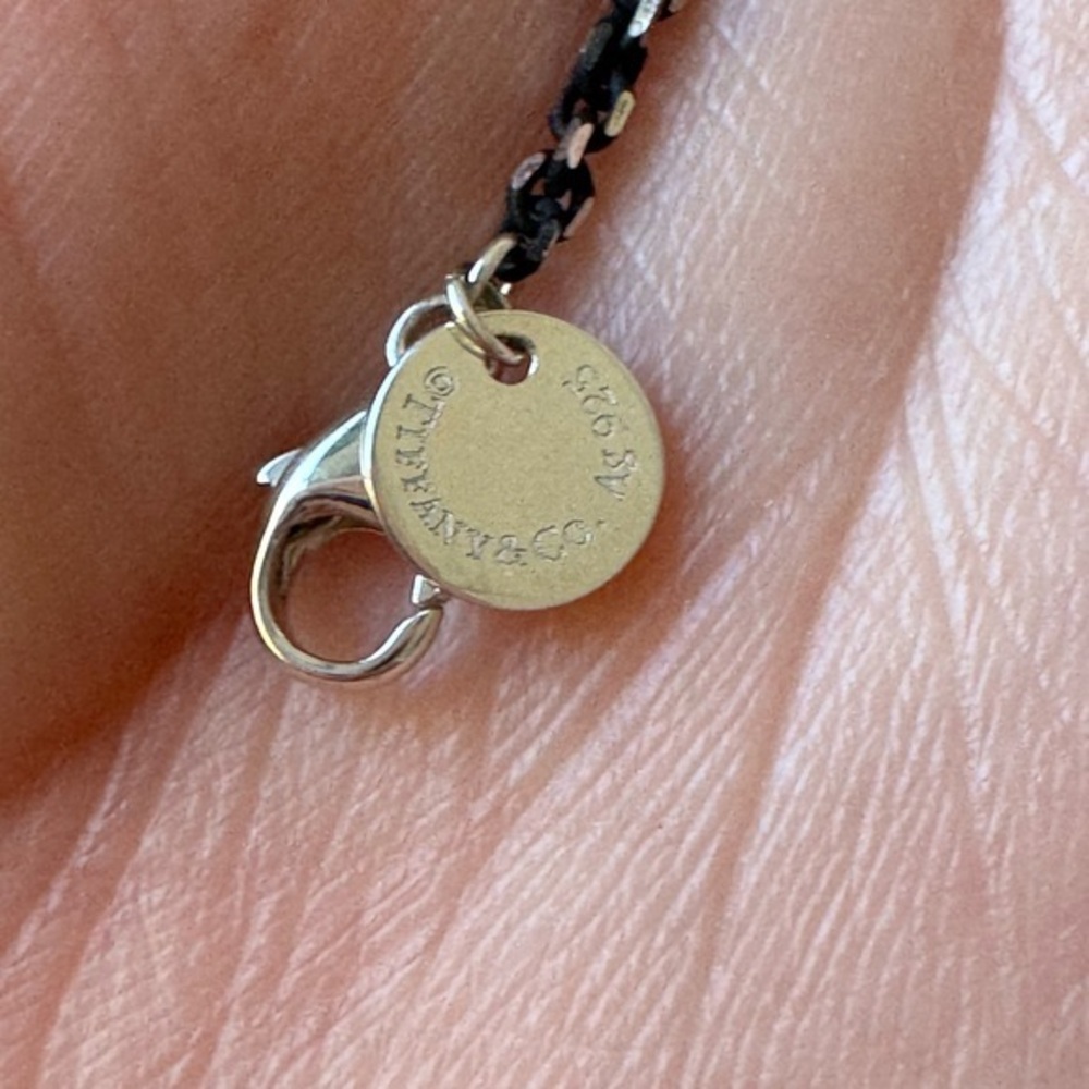 Tiffany & Co. black enamel Sparkle Chain - Picture 3 of 5
